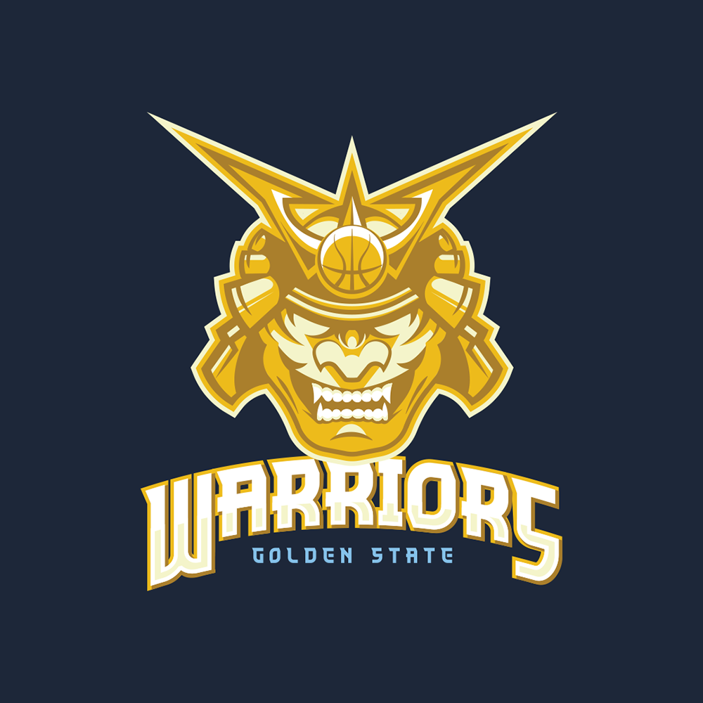 David Jensen Golden State Warriors logo design