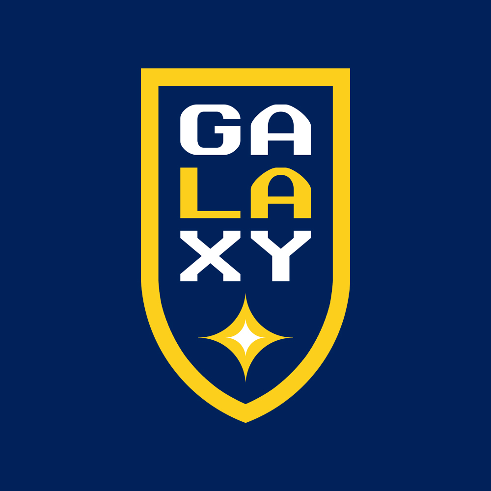 Creative rebrand of the LA Galaxy MLS football / soccer team