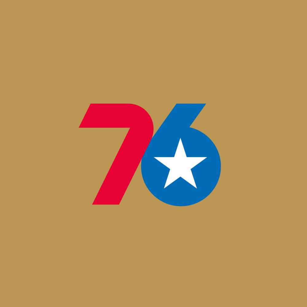 Creative rebrand of the Philadelphia 76ers NBA basketball team