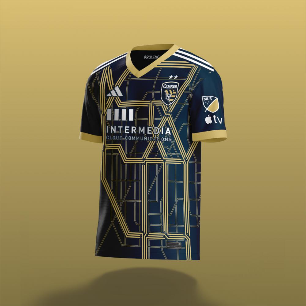 Creative rebrand of the San Jose Earthquakes MLS soccer football team