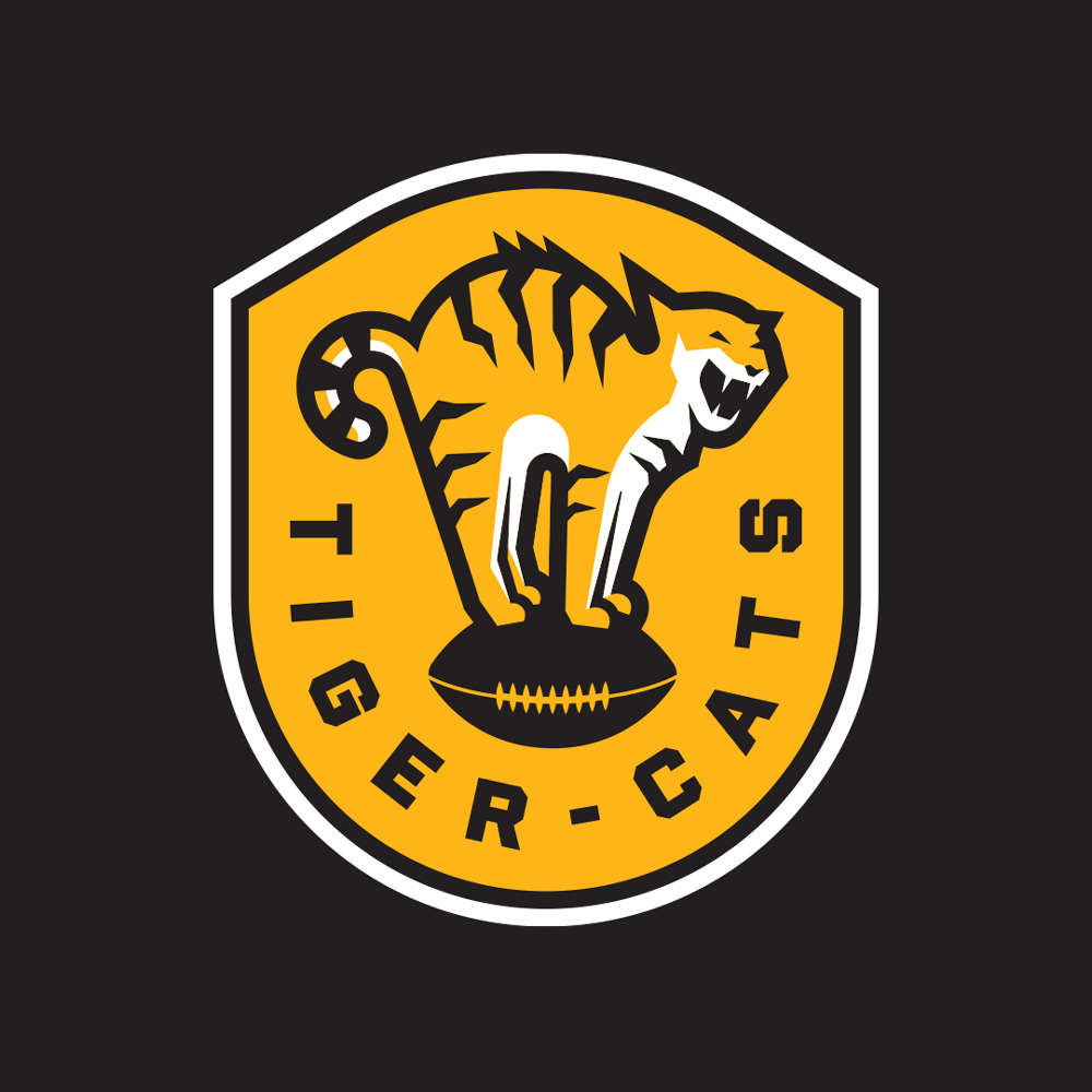 Creative rebrand of the Hamilton Tiger-cats CFL football team