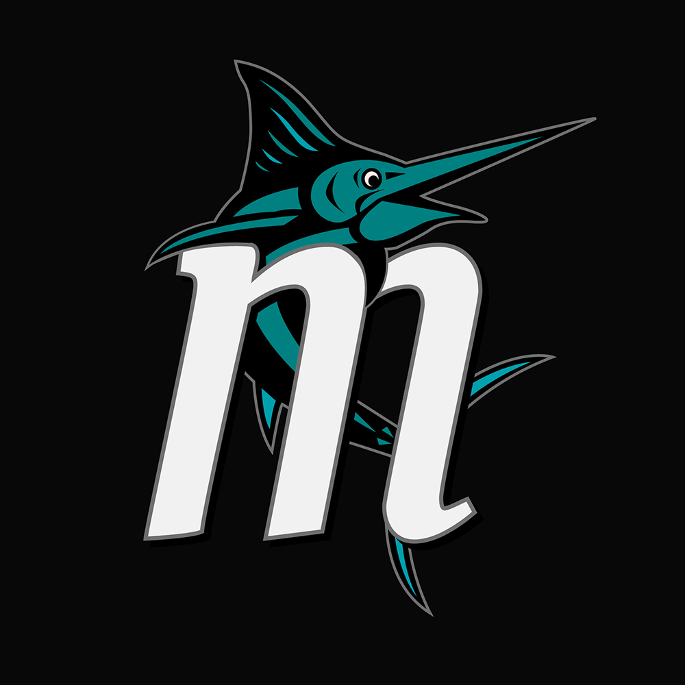 Vincent Gabriele Marlins Logo